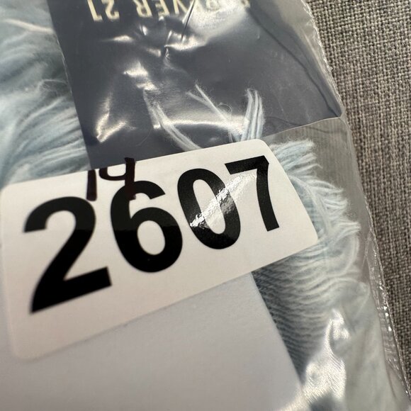 NEW! Forever 21 Jean‎ Mini Skirt Small Fringe Distressed Zipper in Front Cotton - Picture 9 of 9